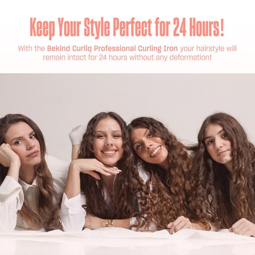 BeKind Curliq 0.4 Inch Ceramic Curling Iron for Short Hair