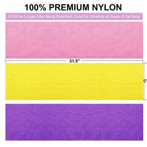 African Exfoliating Net Sponge Bath Loofah - Yellow Pink Purple Variations