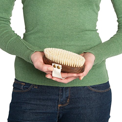 Redecker Thermowood Massage Brush, 5-3/8 inches