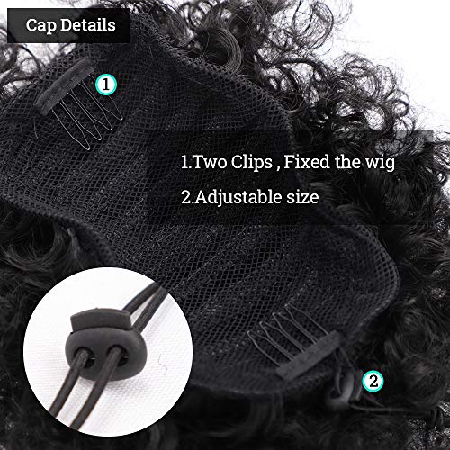 Afro Puff Drawstring Ponytail 6" Kinky Curly Hair Extension
