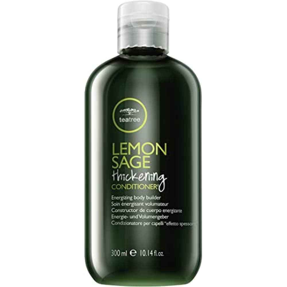 Tea Tree Lemon Sage Thickening Shampoo and Conditioner Set, Builds Body + Boosts Volume, For Fine Hair, 10.14 fl. oz., Set
