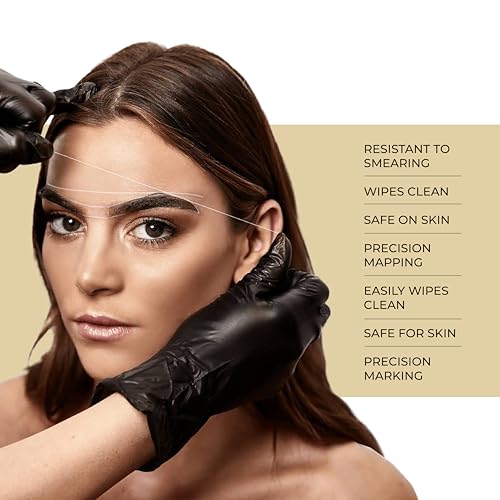 Premium Pre-Inked Eyebrow Mapping String for Microblading
