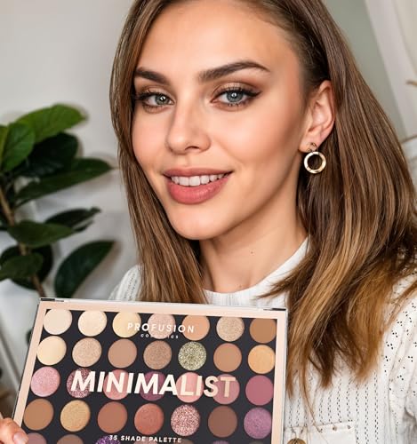 Profusion 35 Shade Eyeshadow Palette - Matte, Shimmer & Glitter