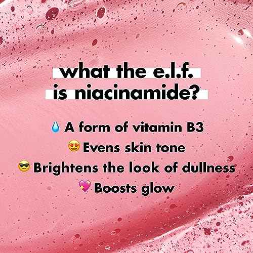 e.l.f. Power Grip Primer + 4% Niacinamide Mini, Gel-Based & Hydrating Face Primer, Evens Skin & Brightens, Grips Makeup, Vegan & Cruelty-Free