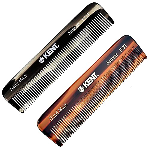 Kent A FOT Fine Tooth Pocket Comb 4.5" - Handmade