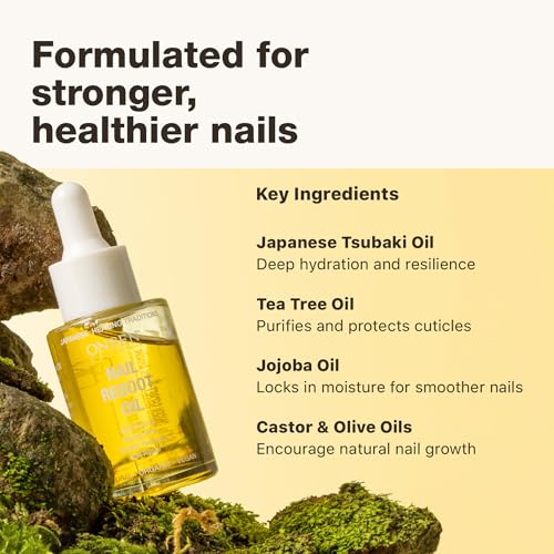 Onsen Secret Nail & Cuticle Repair Oil - 35ml Hydrating Dry Oil