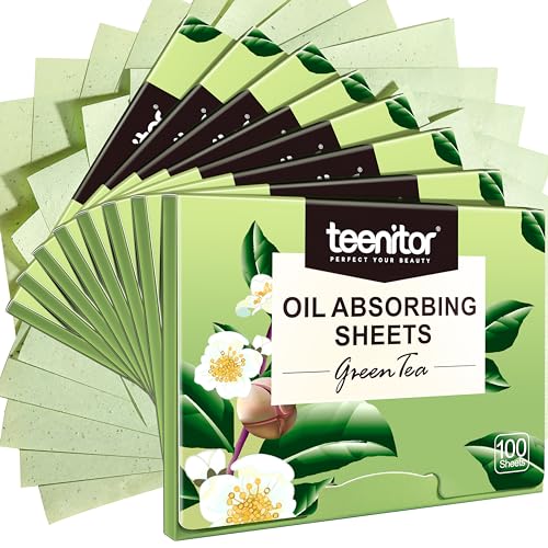 Teenitor Green Tea Blotting Paper - 800 Sheets Oil Absorbing