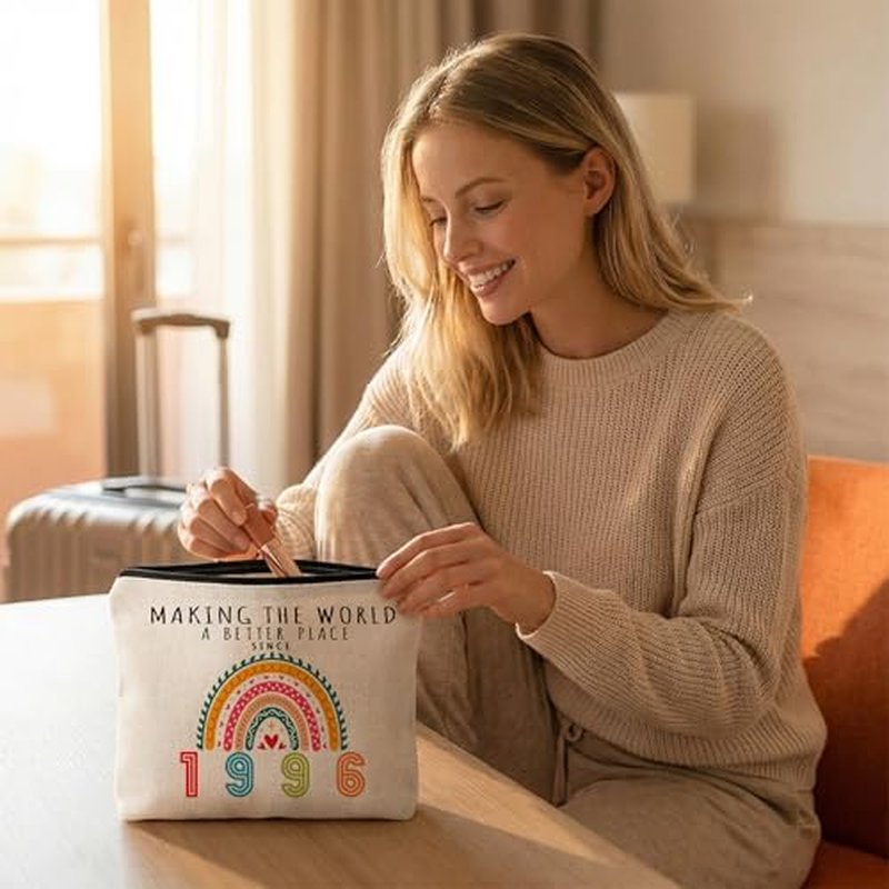 1996 Makeup Bag - 30th Birthday Gift for Women