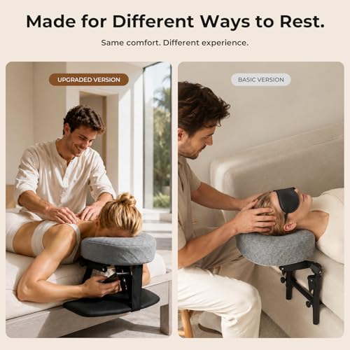 Freebody Bed Massage Headrest with Armrest & Face Cradle