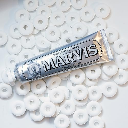 Marvis Whitening Mint Toothpaste - Plaque Removal & Long-Lasting Freshness