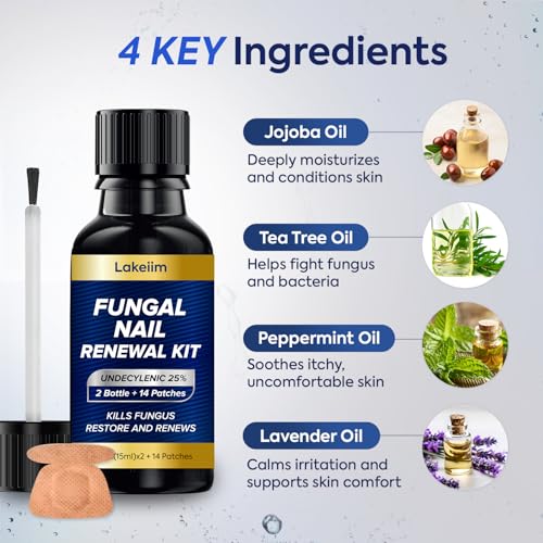 Toenail Fungus Treatment 25% Undecylenic Acid & Tea Tree Oil