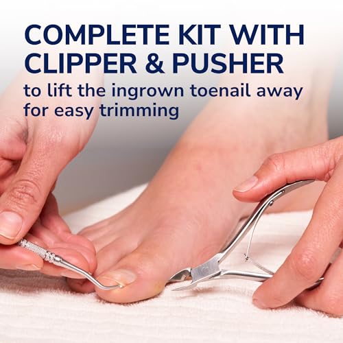 Ingrown Toenail Pain Relief Kit with Gel, Clipper & Bandages