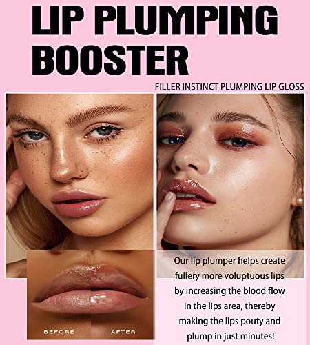 Spicy Mint Lip Plumping Gloss - Hydrating & High-Shine