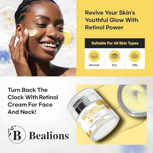 Retinol Cream for Face Anti Aging: Wrinkle Cream for Face Neck with Collagen Hyaluronic Acid - Night Moisturizer for Men Women - Facial Skin Care Christmas Gift for Mom Dad Sister