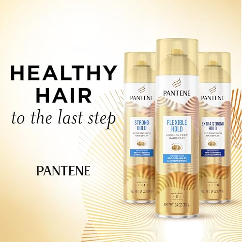 Pantene Alcohol-Free Hairspray Level 3 Flexible Hold 14oz