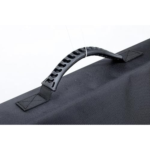 UELLE Wig-A-Way : Travel hair/Wig bag, Store and Organize your wigs, Carries cosmetics, toiletries, and hair tools, Hangs on door or wall.