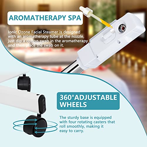 Nova Professional Facial Steamer with 5X Magnifying Lamp & Ozone