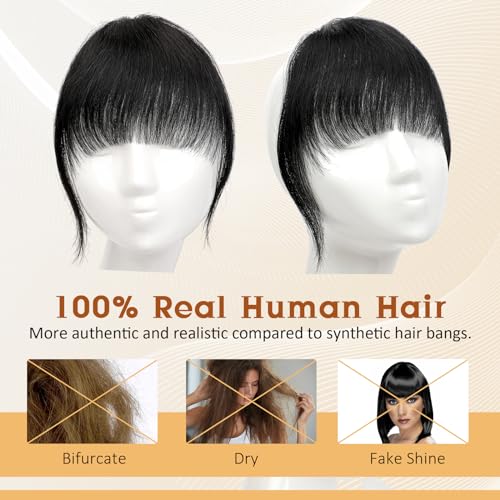 Cephermer Clip-In Bangs Hair Extension - Natural Look 23111