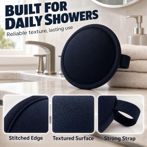 Soft Rubber Body Exfoliating Gloves for Shower & Bath