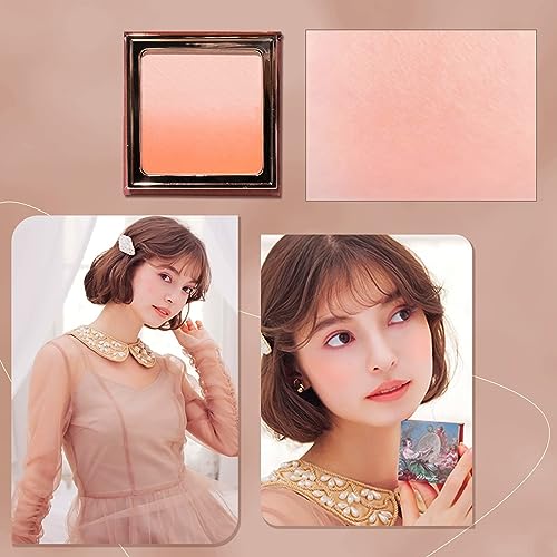 MilleFée Angel Gradation Blushes 5g Lone Wear Shimmer Millefee Powder Palette for Beauty Cheek