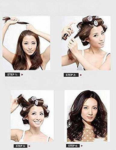 Self-Grip Hair Rollers 20mm 12pc Set - No Heat Curling