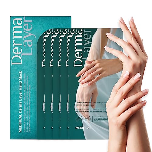 Mediheal Derma Layer Hand Mask 5-Pack - Hyaluronic Acid Treatment