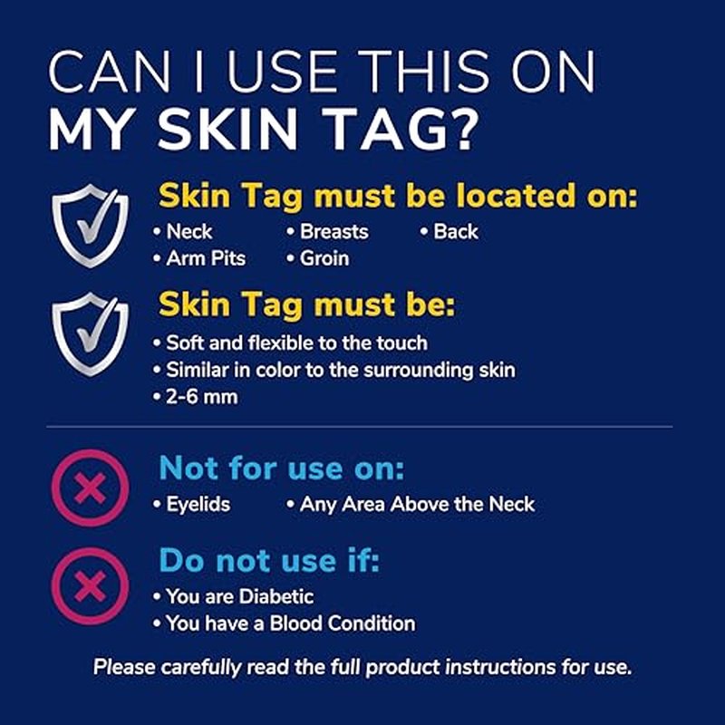 Dr. Scholl's Skin Tag Remover Kit, 12 Count with Serum