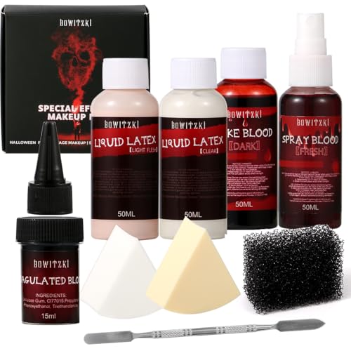 SFX Makeup Kit with Fake Blood & Liquid Latex