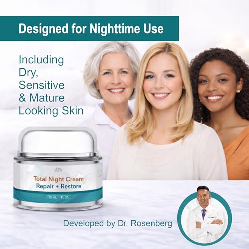 Total Night Cream with Vitamin C & Peptides | All Skin Types