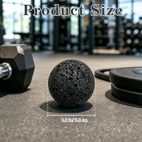 Grip Training Callus Ball - Moon Rock Design for Strength & Stability