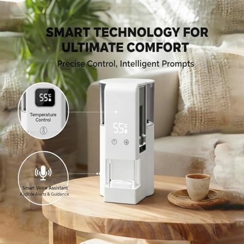 Hot Towel Dispenser 5s Heating 55°C 500ml Tank Auto-Dry