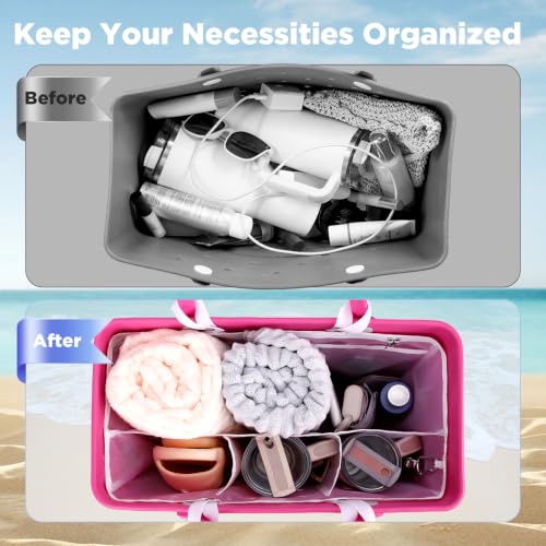 Bogg Bag XL Organizer Insert with 6 Pockets & Mesh