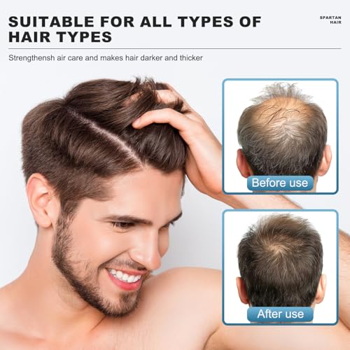 SPARTAN HAIR Men & Women Strengthening & Smoothing Shampoo for Thinning Gray Hair