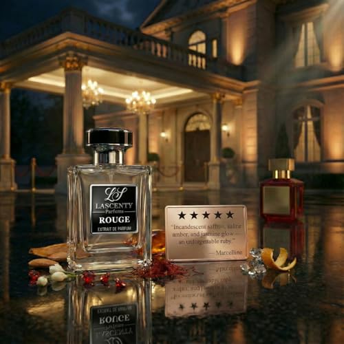 LaScenty Rouge Inspired Amber Woody Saffron Unisex Cologne 50ml EDP