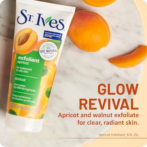 St. Ives Apricot Facial Scrub 6oz - Face Exfoliant