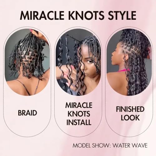 QVR Body Wave Feather Crochet Hair 18" 100% Human Hair