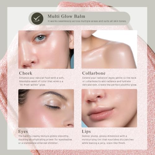 bayfree Multi Glow Balm Cream Blush - Hydrating, Blendable