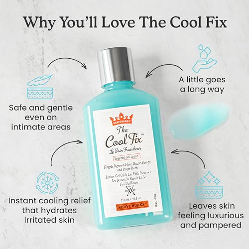 Post Shaving & Waxing Gel for Women – Soothes Razor Burn, Ingrown Hair Treatment, 5.3 Fl Oz – Variation of THIS listing