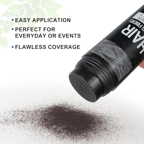 Hair Building Fibers with Spray Applicator for Thinning Hair