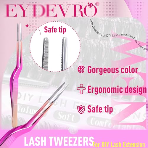 60D80D Volume Lash Clusters Kit with Bond & Seal