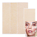 Face Pearl Gems Nail Rhinestone Stickers Makeup Diamonds Jewels for Eyes Hair Body Flat Pearls Temporary Tattoo Dots for Women 3D Self Adhesive Festival Bling Crystal 4 Sheets 2800 PCS (gold)