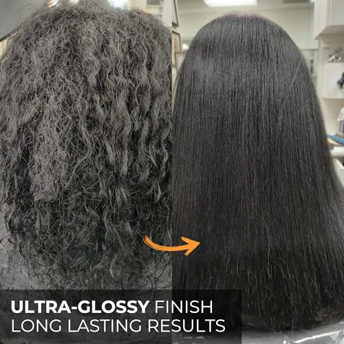 Kerazon Brazilian Keratin Treatment Kit 6oz for All Hair Types - Smoothing & Straightening