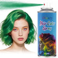 Minfei Green Temporary Hair Color Spray for Kids & Adults - Washable & Non-Sticky (120ML)