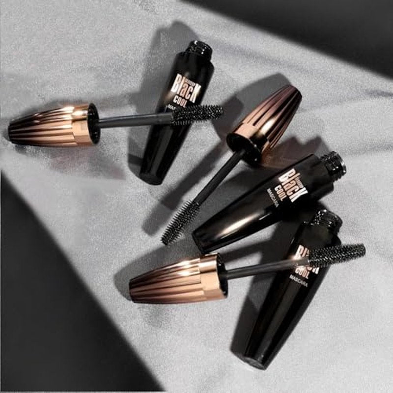 4D Silk Fiber Mascara - Waterproof Black Lengthening & Volumizing