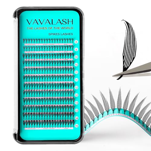 VAVALASH Premade Anime Chunk Lash Extensions 0.07 D Curl