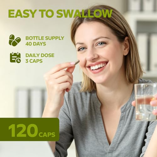 Lymphatic Drainage Supplement – 600mg Echinacea, 120 Capsules