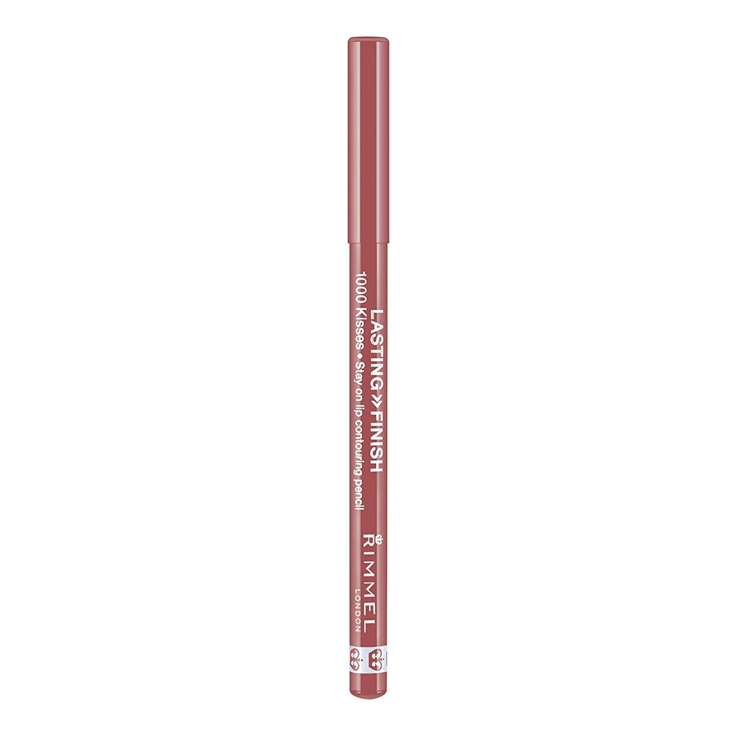 Rimmel, Lasting Finish 1000 Kisses Lip Liner, Blushing Nude 2 Count (Pack of 1)