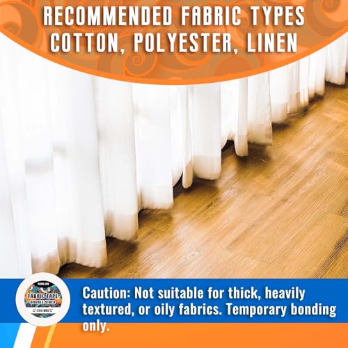 YONGJIN Double-Sided Fabric Tape - 2 Rolls for Quick Repairs