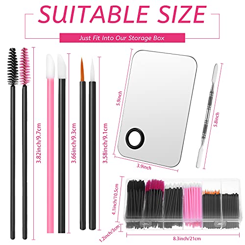 260-Piece Disposable Makeup Tools Kit with Organizer Box