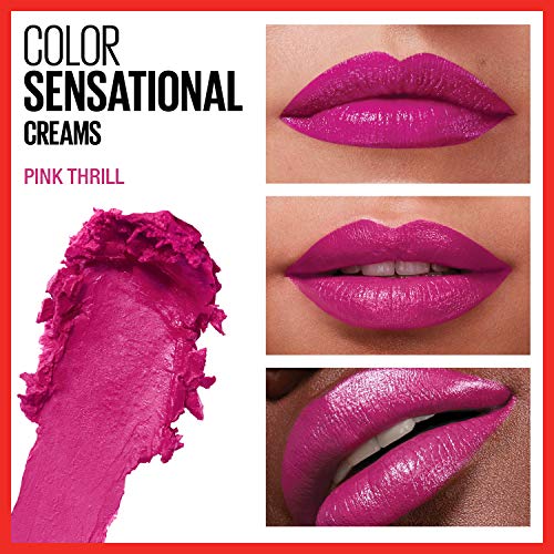 Maybelline Color Sensational Lipstick - Cream Finish, Pink Thrill